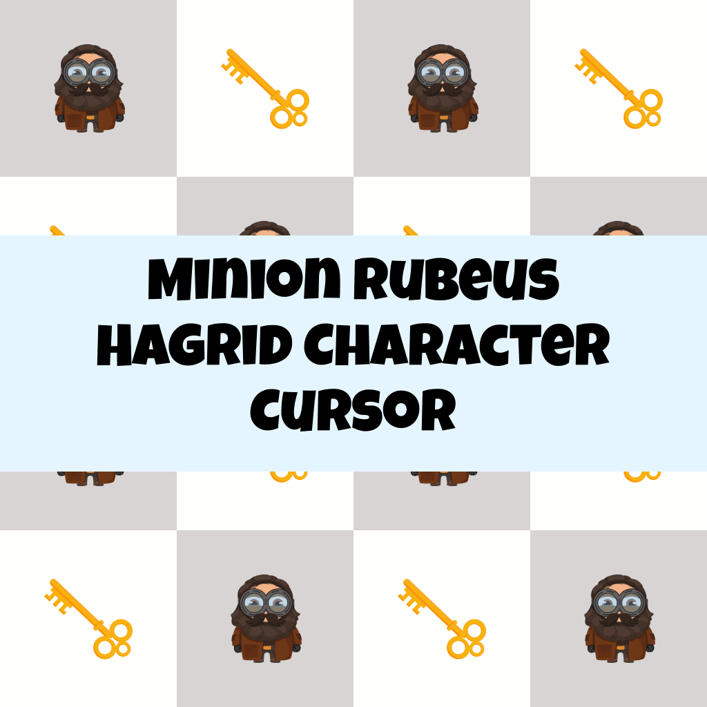 Preview Minion Rubeus Hagrid Character cursor custom cursor pack